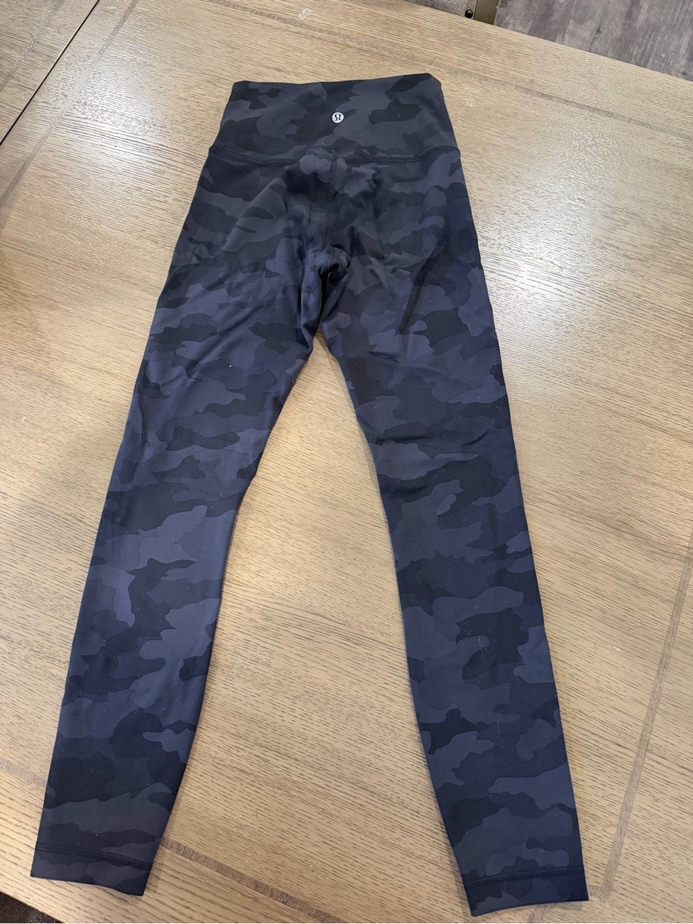 lululemon athletica Black Camo High-Rise Leggings